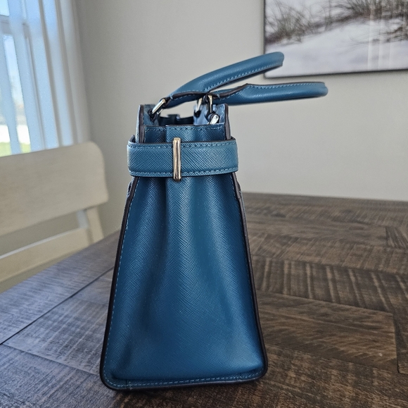 Kate Spade Blue Leather Handbag - Picture 11 of 11